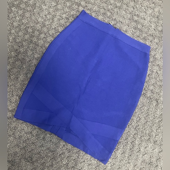 Blue bandage Bebe skirt - Picture 1 of 3